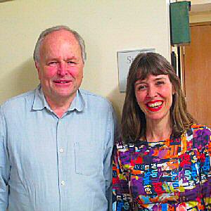 Clive Anderson and Suzanne
